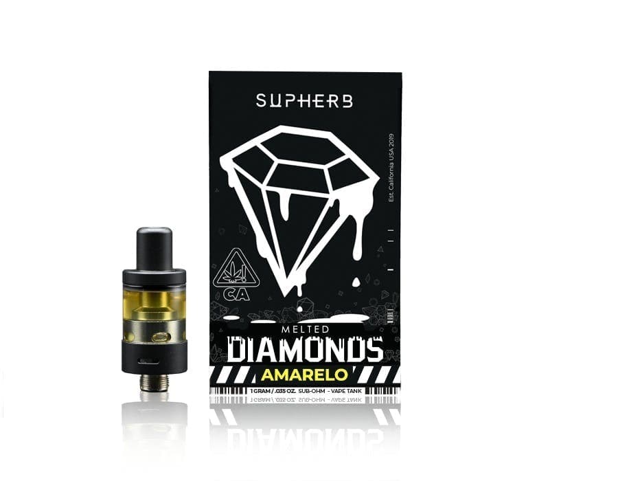 Supherb - Amarelo Sativa Melted Diamonds Cartridge 1g