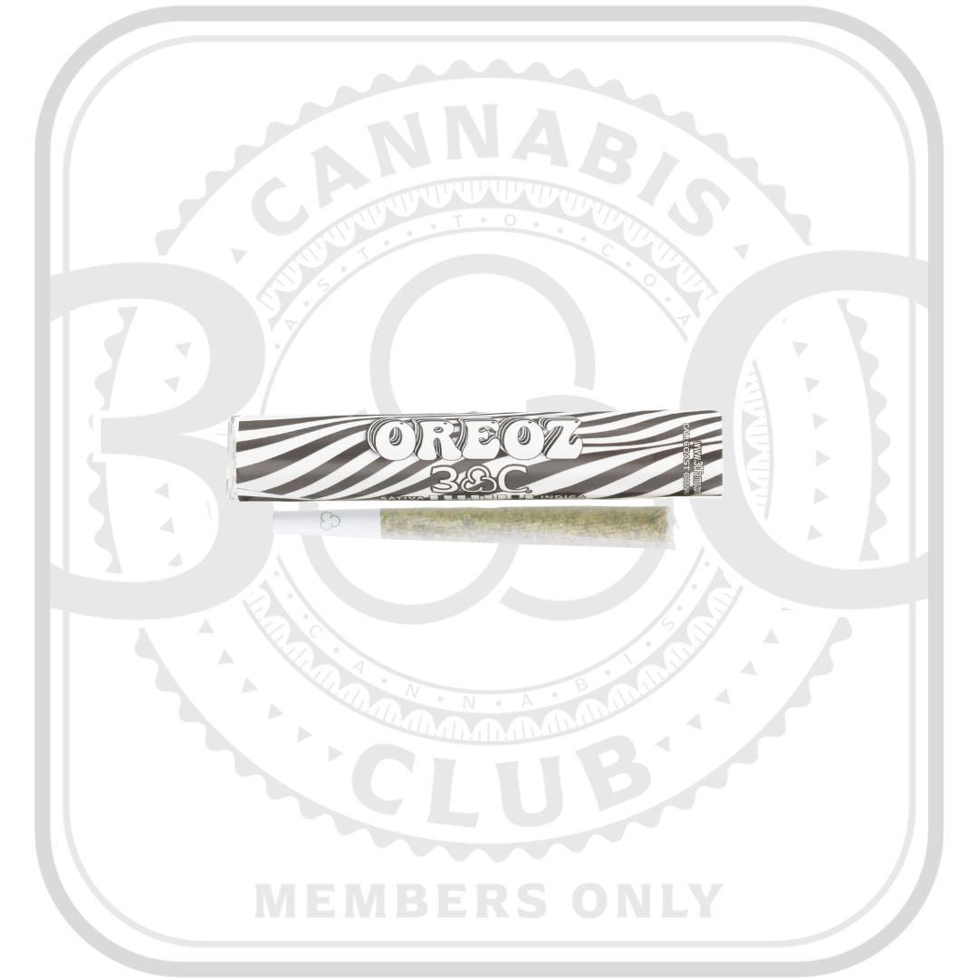 3C | Oreoz Preroll - 1g (Members Only Pricing)
