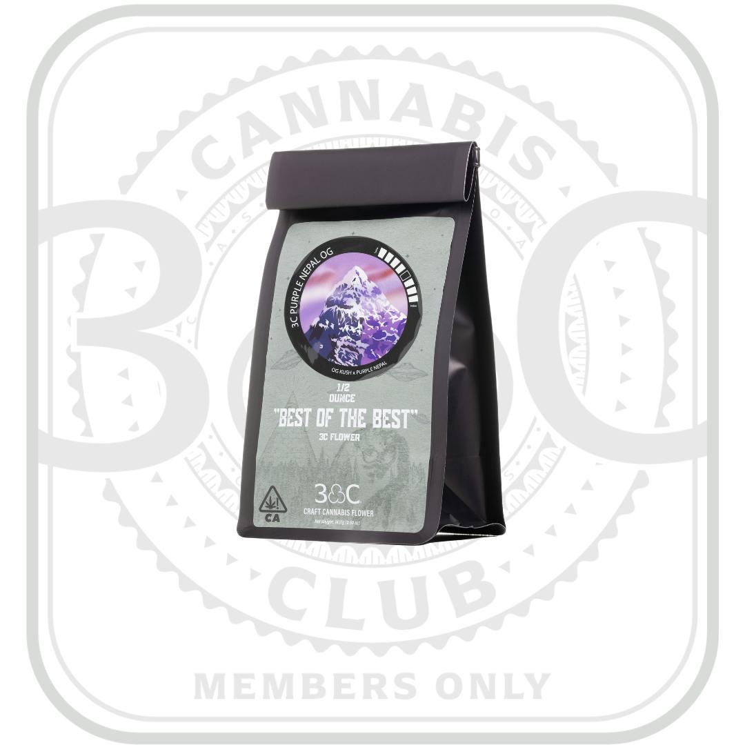 3C | Purple Nepal Best Of The Best - 14g (Members Only Pricing)
