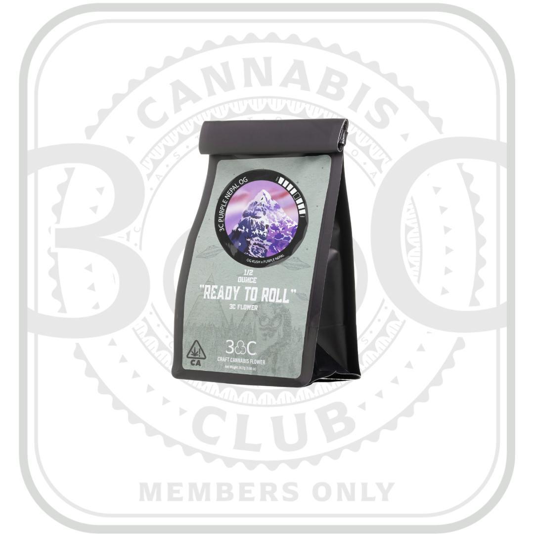 3C | Purple Nepal Ready To Roll - 14g (Members Only Pricing)