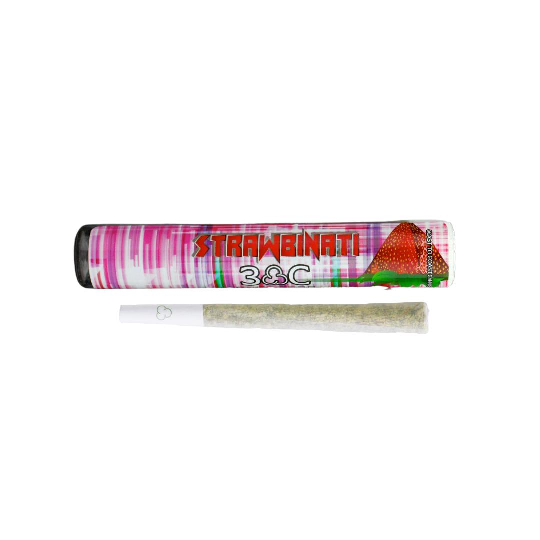 3C | Strawbinati preroll - 1g