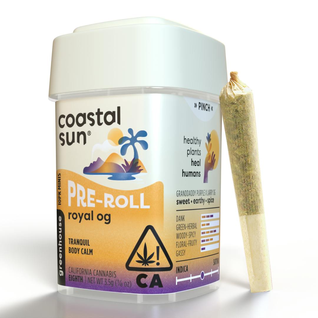 Royal OG Greenhouse 0.35g Pre-Roll 10pk 3.5g