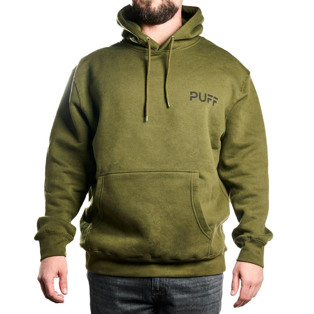 PUFF Hoodie Army Green