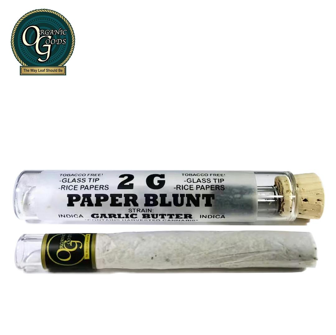 Organic Goods Paper Blunt Garlic Butter 2 G