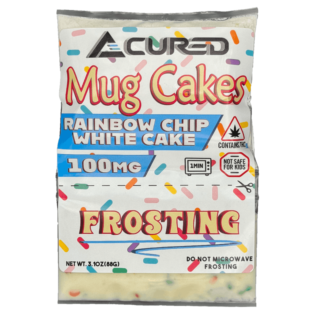 Mug Cakes - White Rainbow Chip