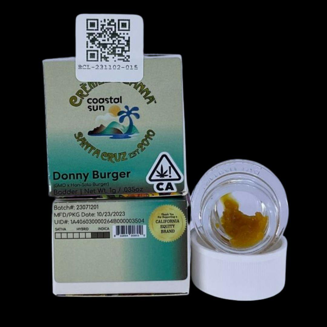 Donny Burger (Coastal Sun Collab) Badder 1g