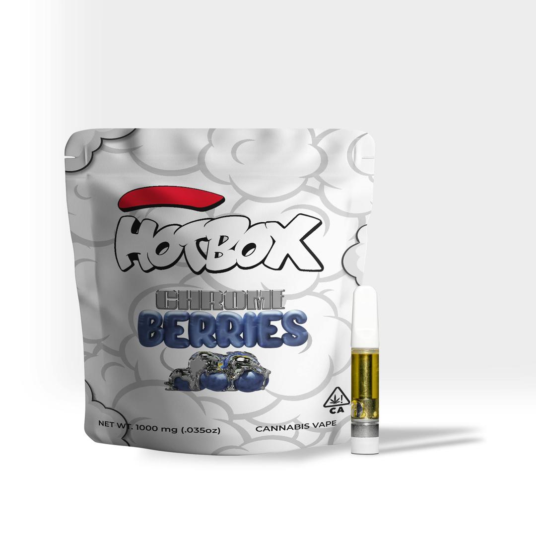 HOTBOX | Chrome Berries Sativa 510 Vape Carts (1g)