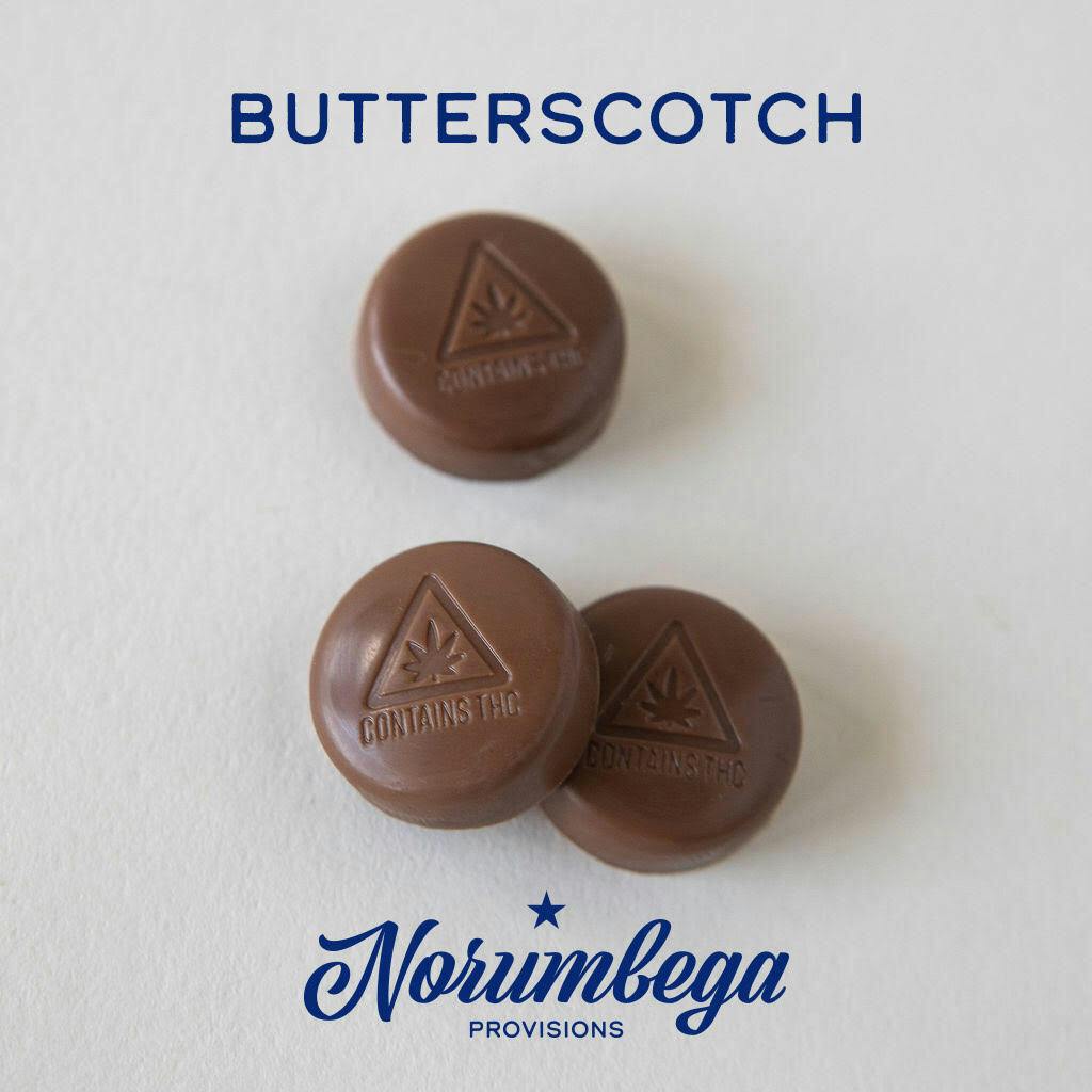 Milk Chocolates with Butterscotch 300mg (plant-based)