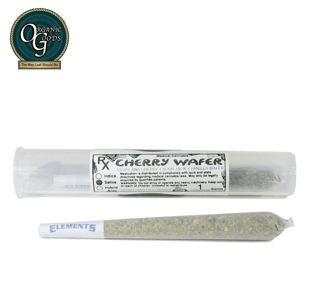 Organic Goods Pre-Roll Cherry Wafer 1 G