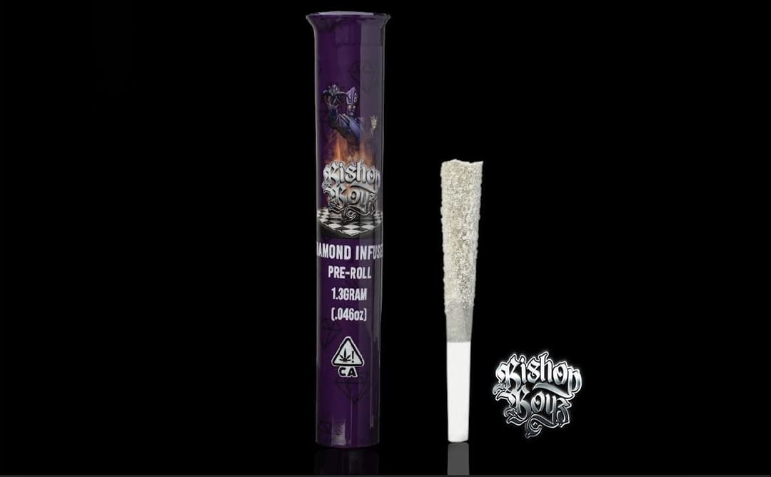 Bishop Boyz Divorce Mints Double Diamond Infused 1.3g Preroll