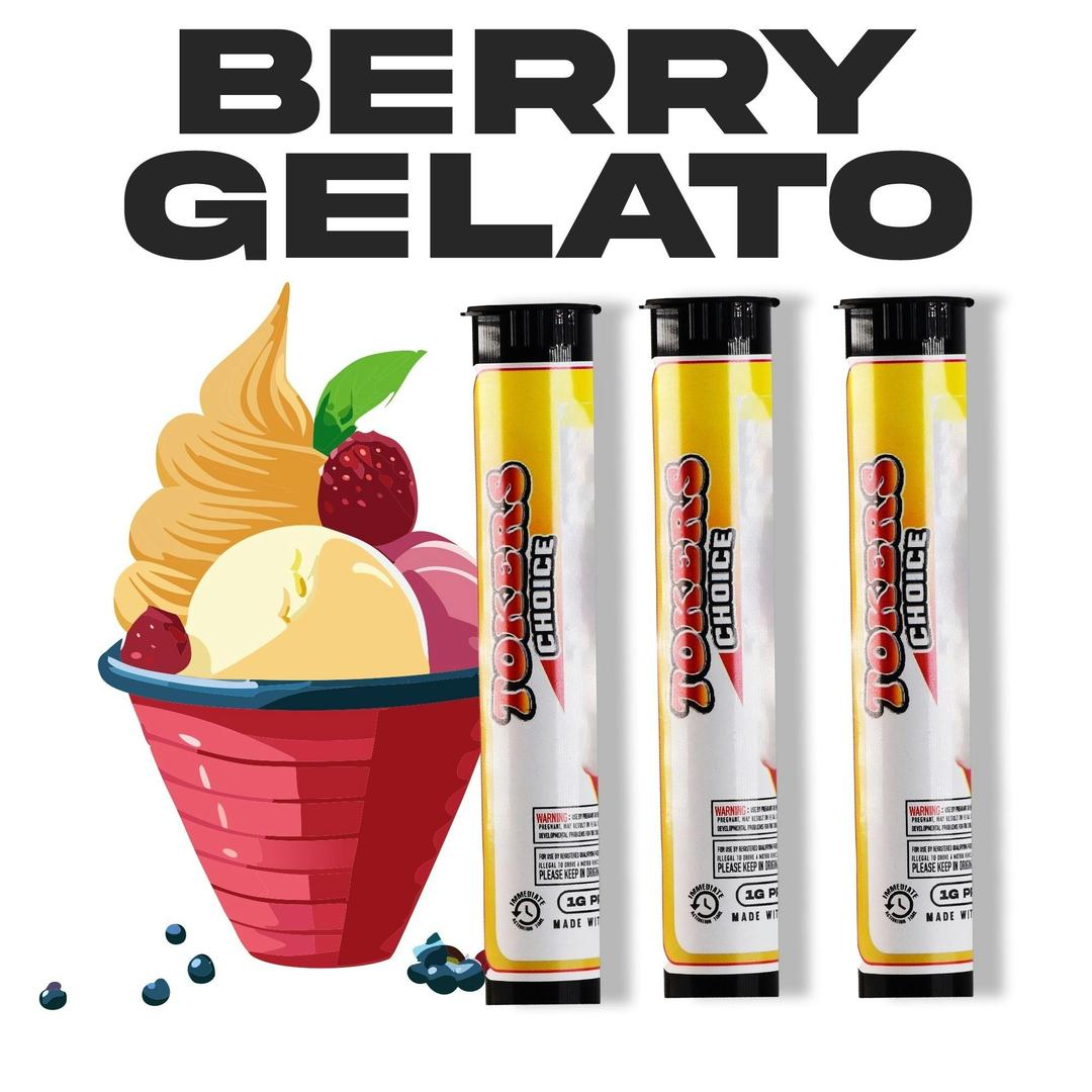 BERRY GELATO | 1 GRAM PREROLL