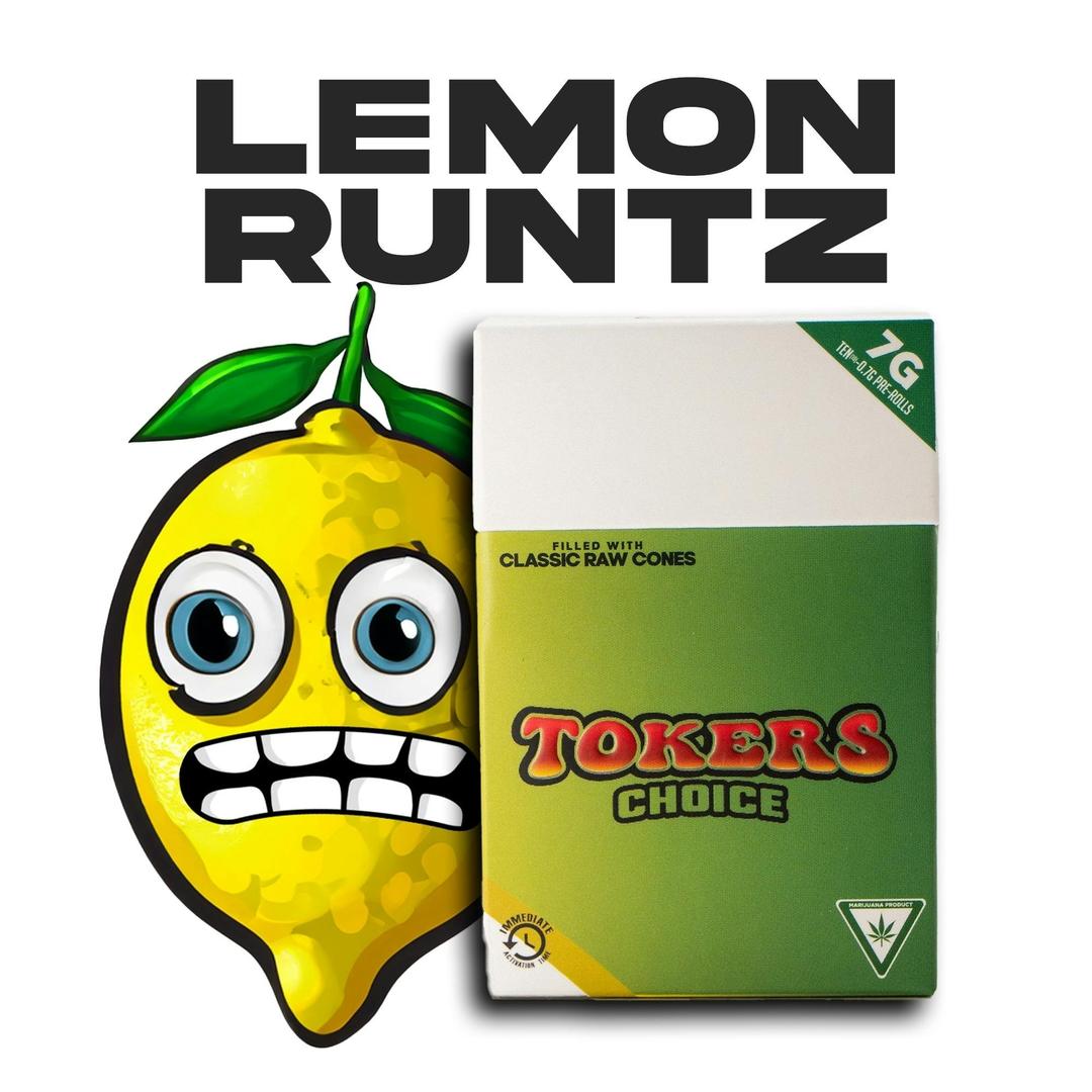 LEMON RUNTZ | 7 GRAM PREROLL 10 PACK