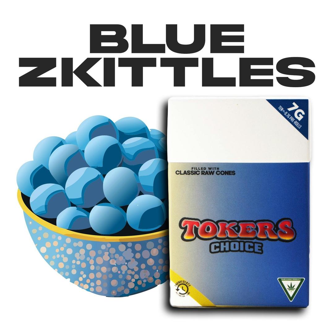 BLUE ZKITTLES | 7 GRAM PREROLL 10 PACK