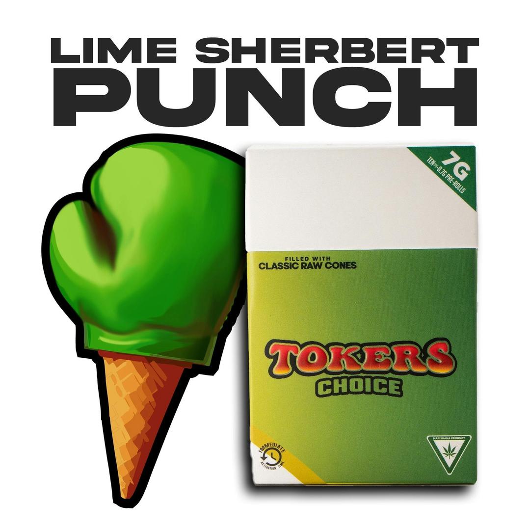 LIME SHERBERT PUNCH | 7 GRAM PREROLL 10 PACK