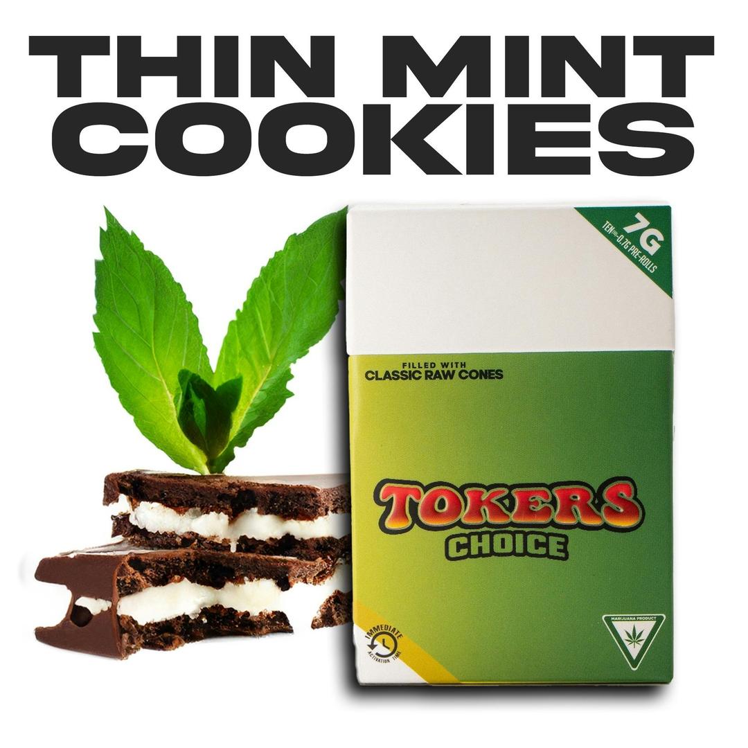THIN MINT COOKIES | 7 GRAM PREROLL 10 PACK