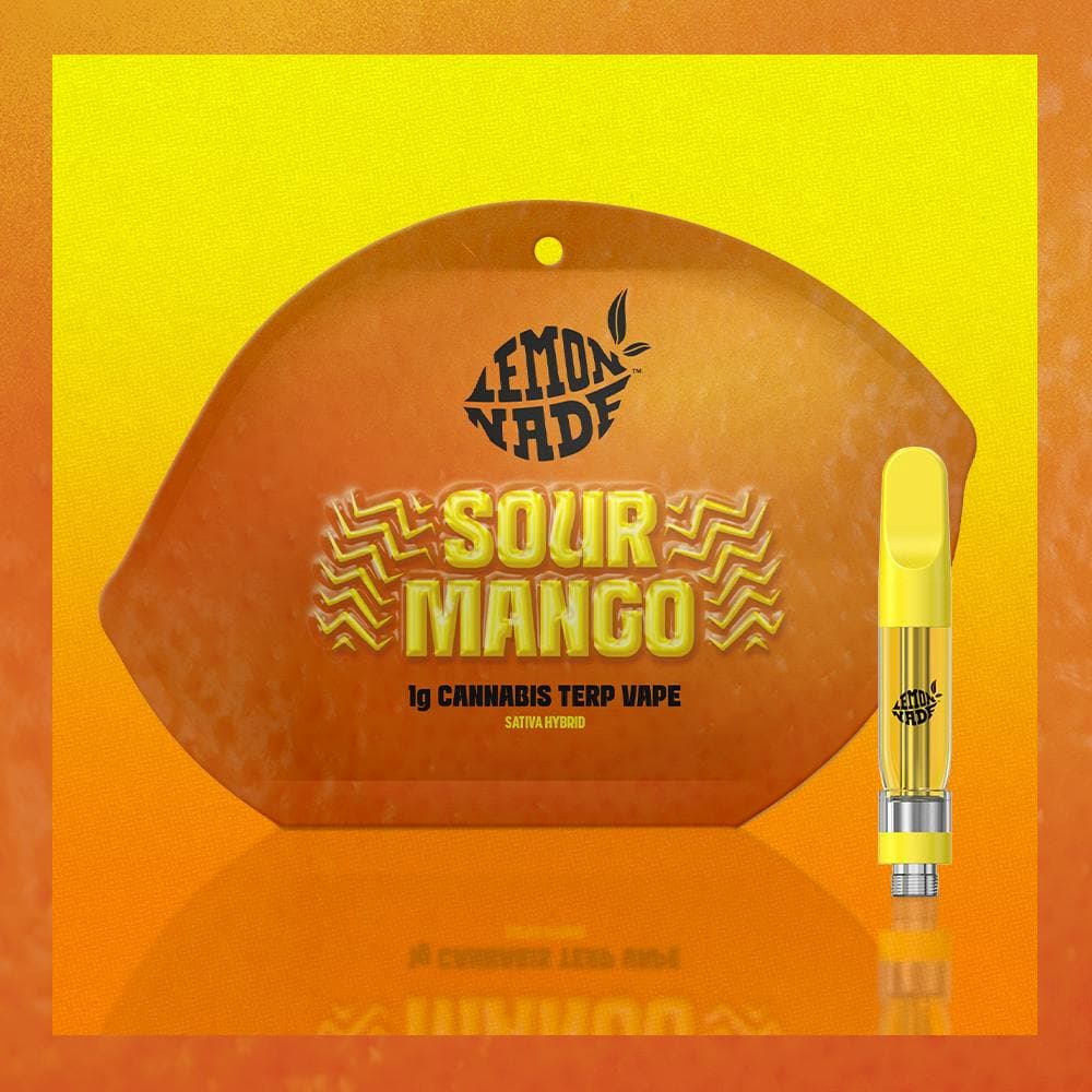 Lemonnade - 1G 510 Cannabis Terp Vape- Sour Mango
