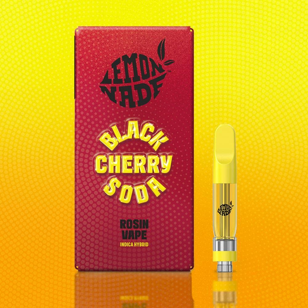 Lemonnade - 1G 510 Live Rosin Vape - Black Cherry Soda