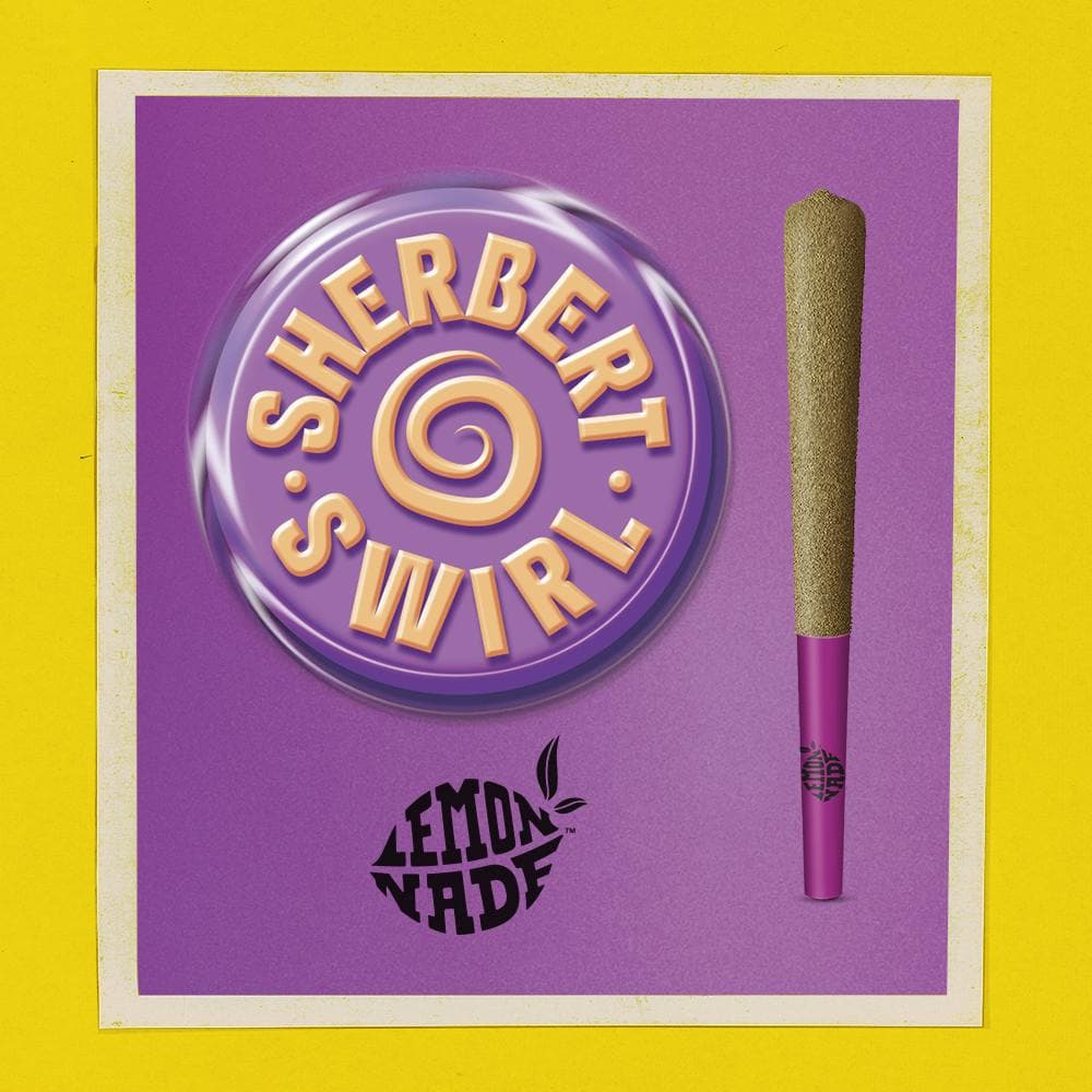 Lemonnade - 1G Infused Pre Roll - Sherbert Swirl
