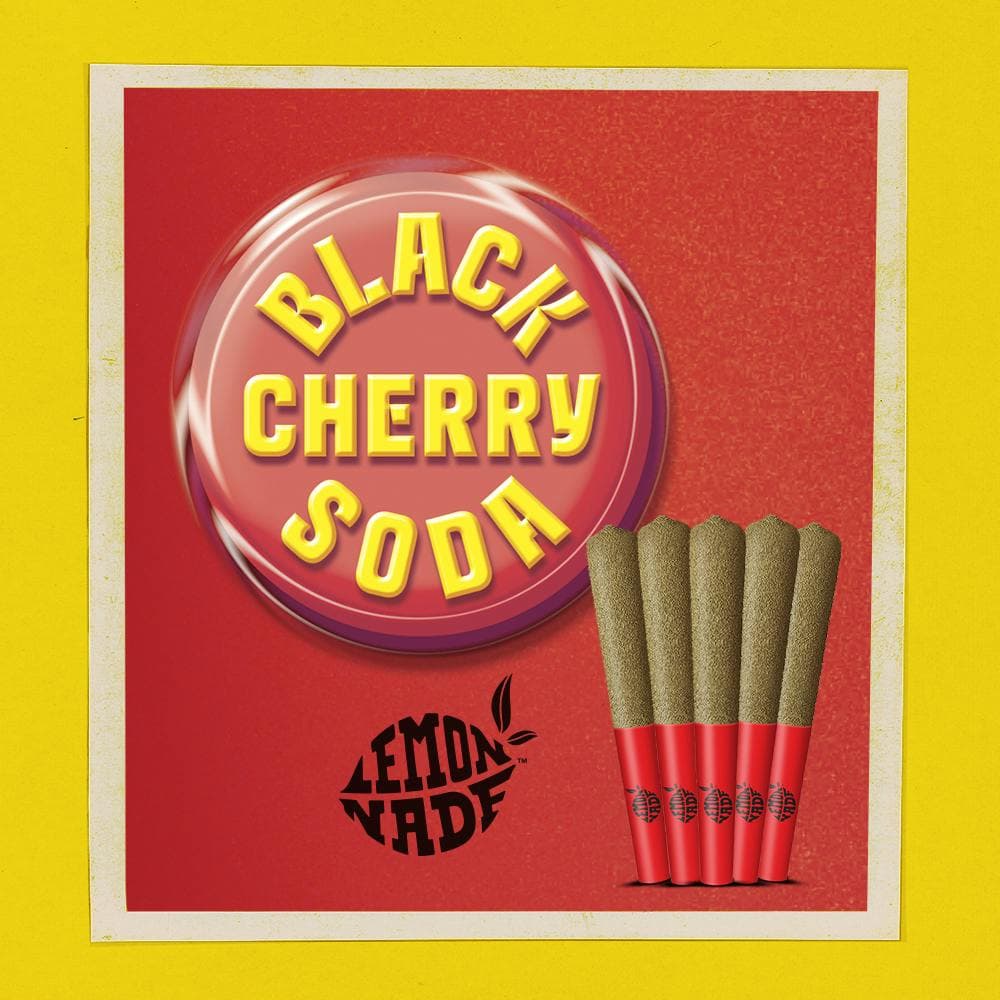Lemonnade - 5PK Infused Pre Rolls - Black Cherry Soda