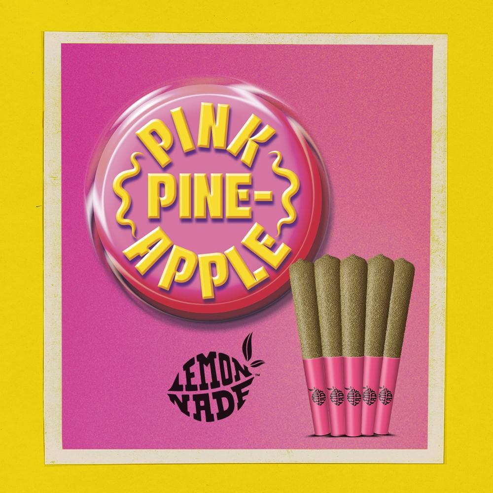 Lemonnade - 5PK Infused Pre Rolls - Pink Pineapple