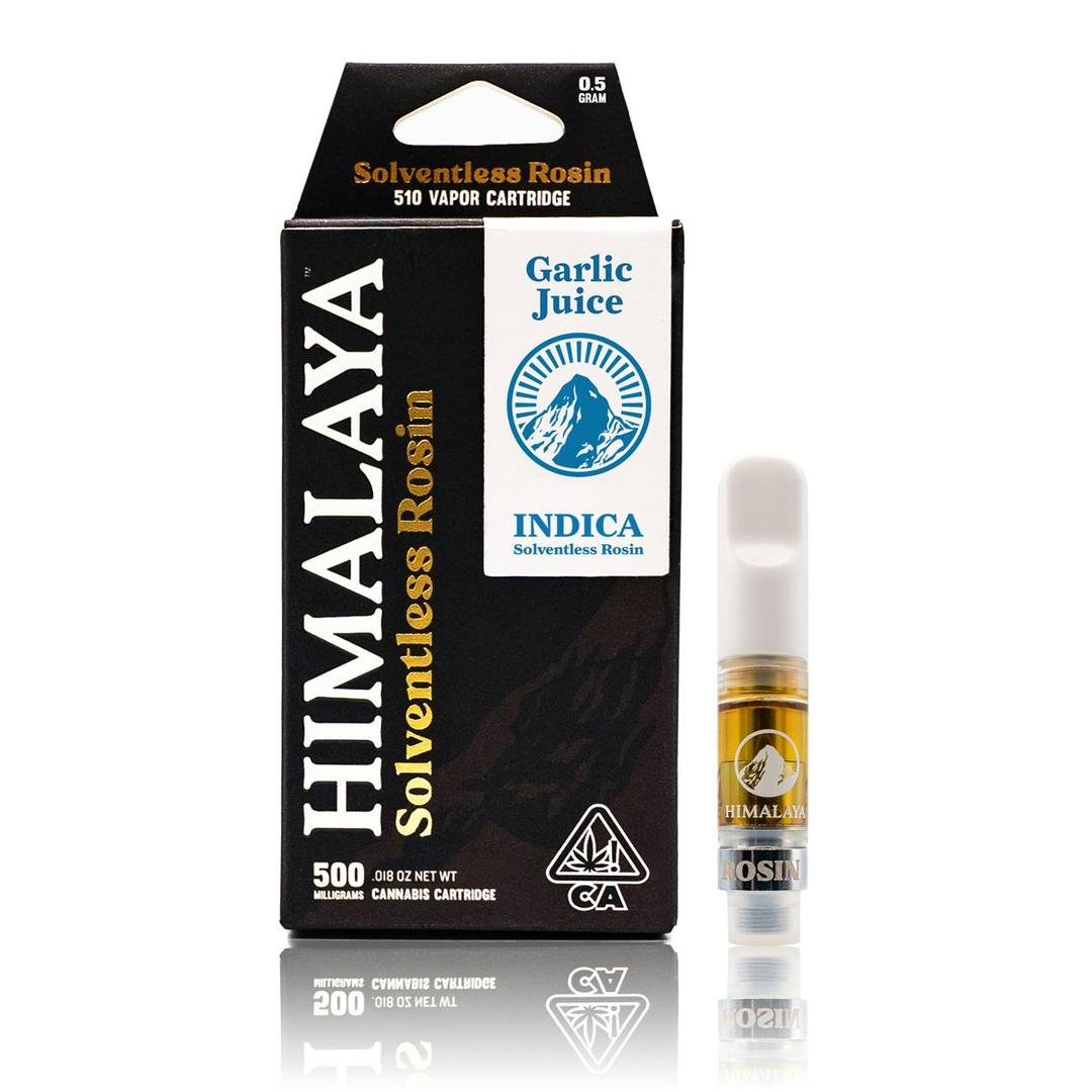 Garlic Juice (Solventless Rosin) Cartridge - .5G