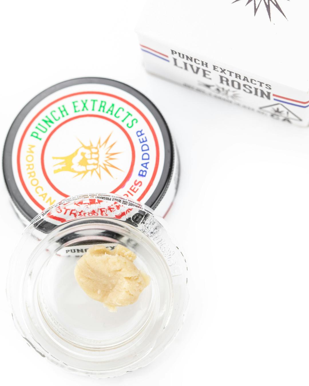 Punch - Live Rosin - Moroccan Strawberries - Badder - Tier 4