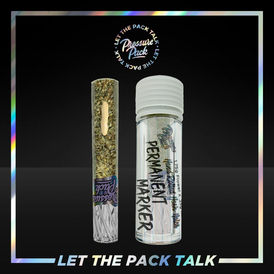 Pressure Pack Permanent Marker Hash-Holes 2g