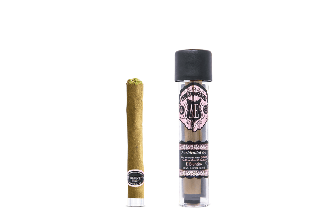 El Bluntito - Presidential OG - .85G Cigarillo - Hash Infused