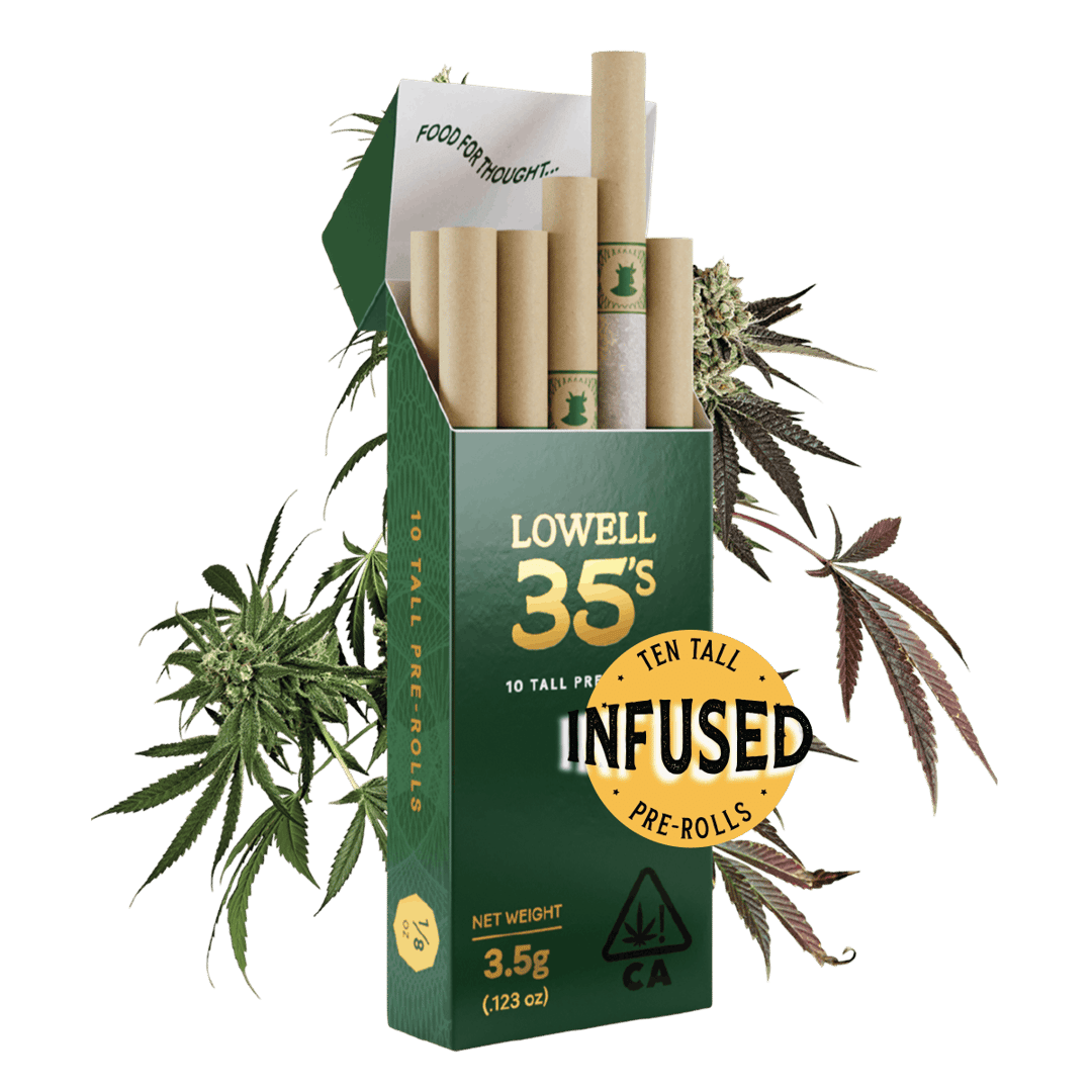 Lowell Infused 35's | 3.5g Pre-Roll Pack | Mind Safari (Hybrid)