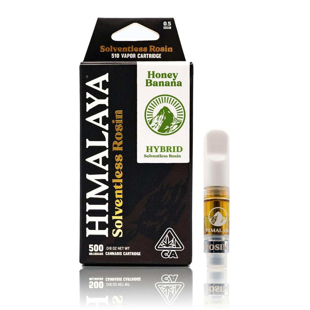 Honey Banana (Solventless Rosin) Cartridge - .5G