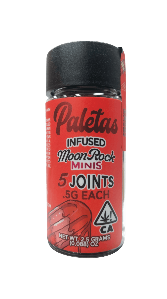 Paletas: Watermelon OG - Indica Moonrock Infused Minis 5-Pack (2.5g)