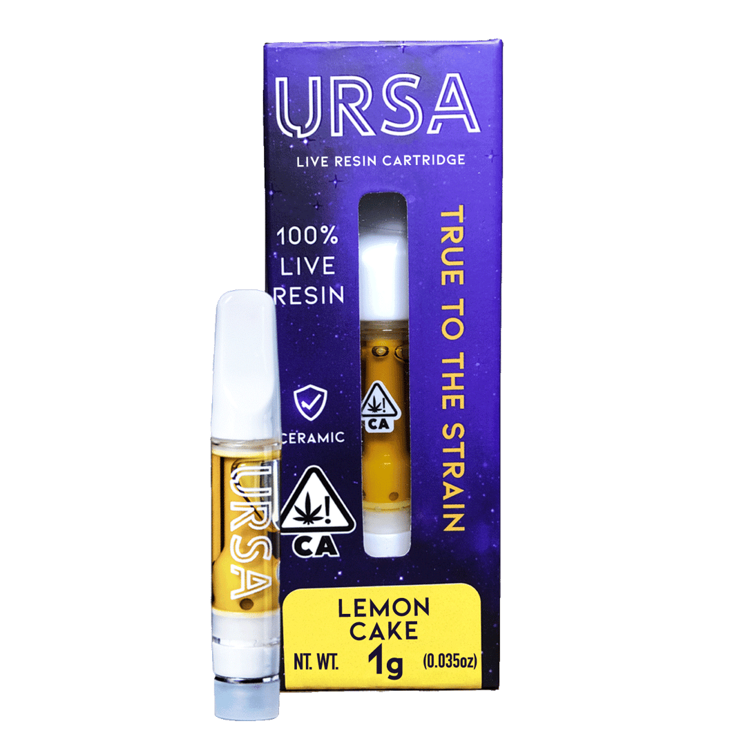 Lemon Cake 1G Live Resin Cartridge