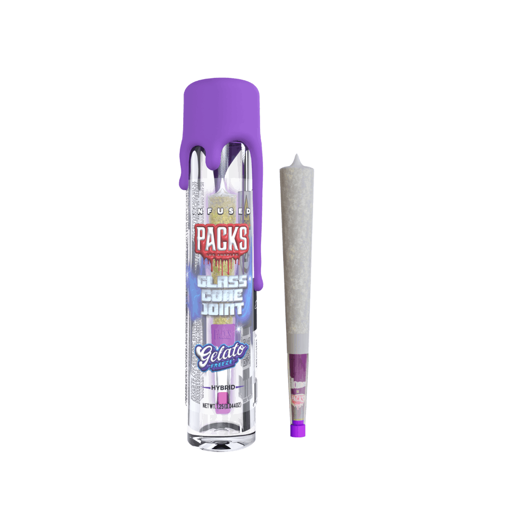 GELATO FREEZE | Packs Glones - Infused Glass Cone Joint | 1.5G