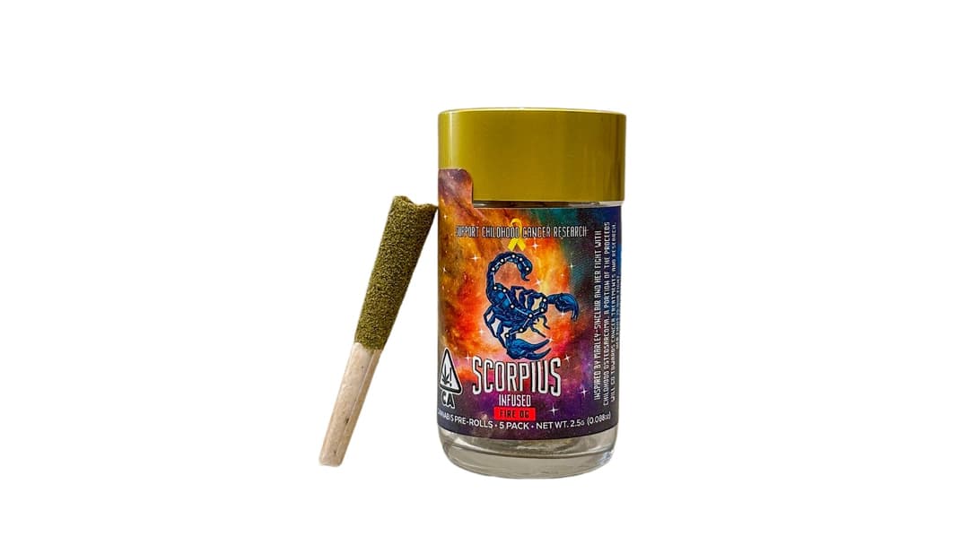 Scorpius Infused Preroll 5pk