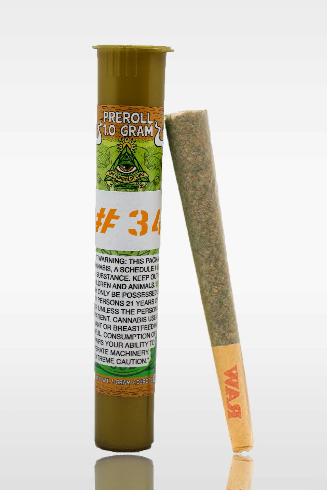 Pre Roll 1 Gram All Flower #34
