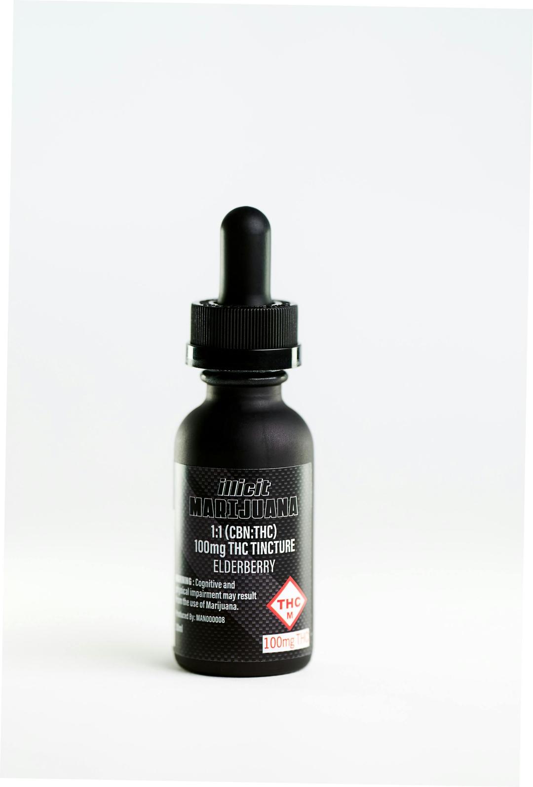 Elderberry Cannabis Tincture 100mg