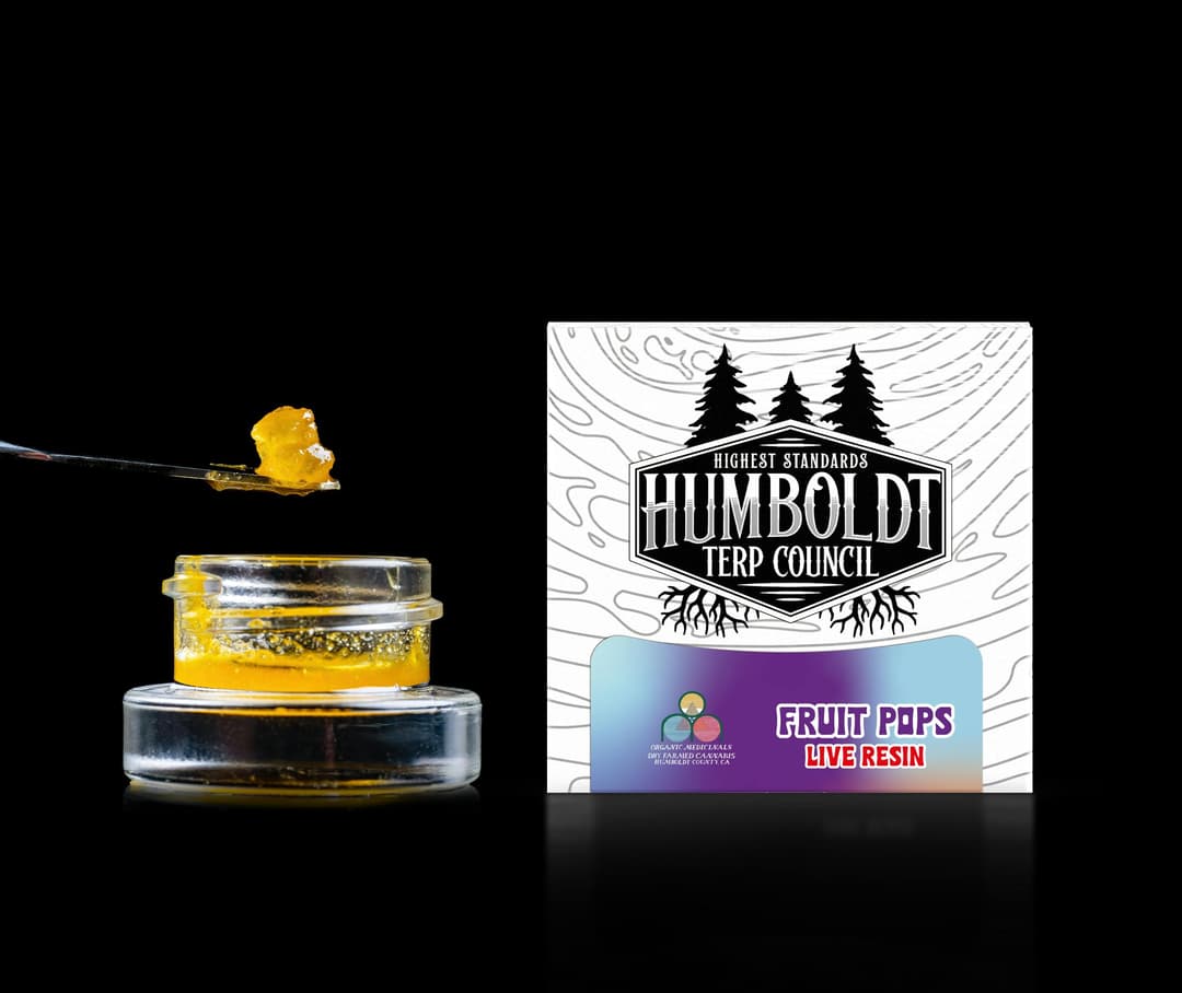 Humboldt Terp Council | Live Resin Fruit Pops 1g