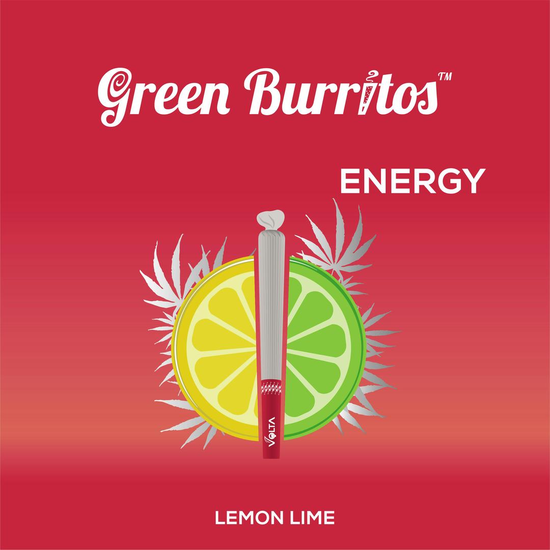 Green Burrito | Infused Pre-Roll 0.6g | Lemon Lime