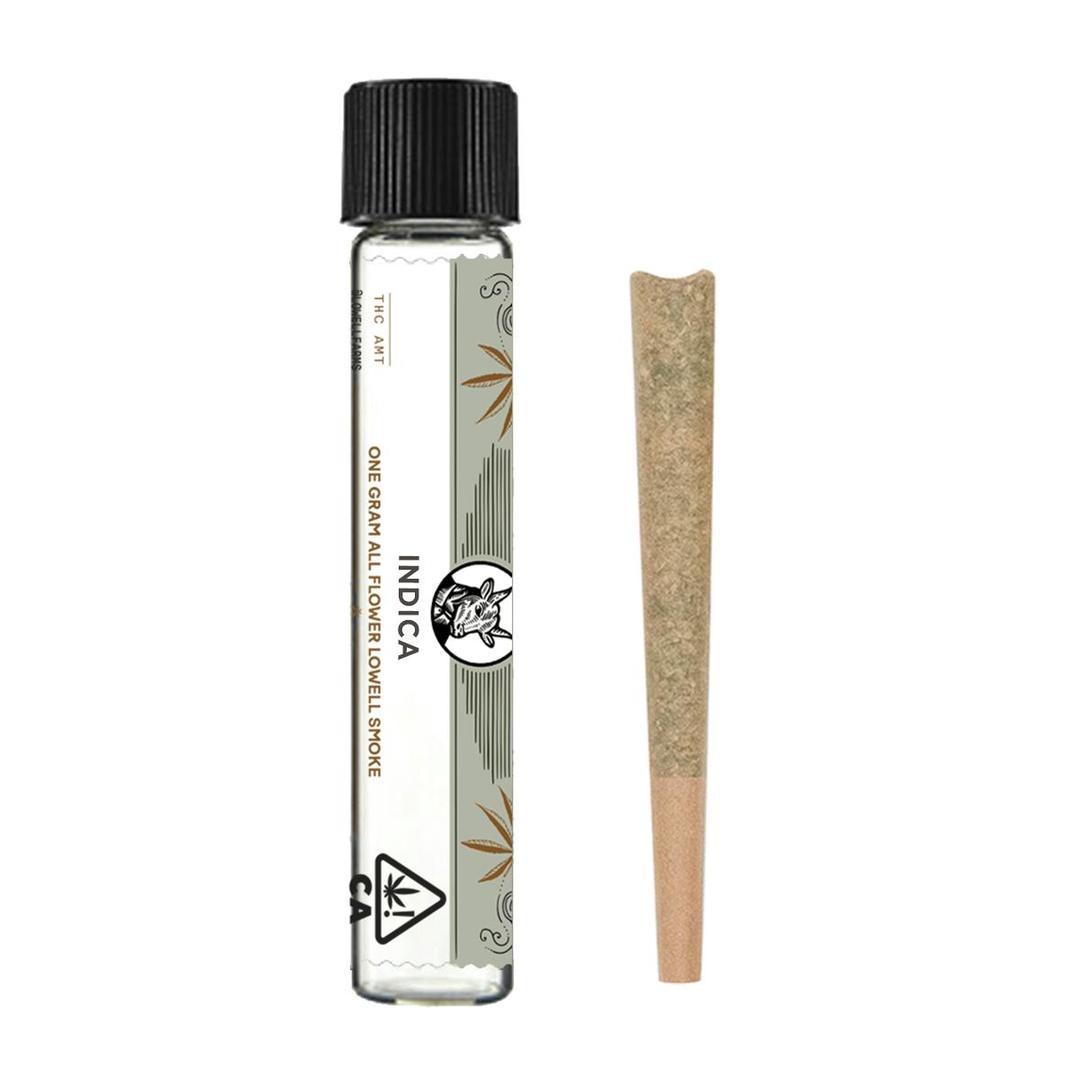Lowell Smokes | 1g Pre-Roll | DJ Short Blueberry