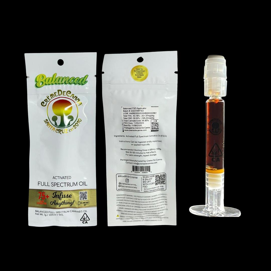 Balanced Full Spectrum Oil (FSO) 1g