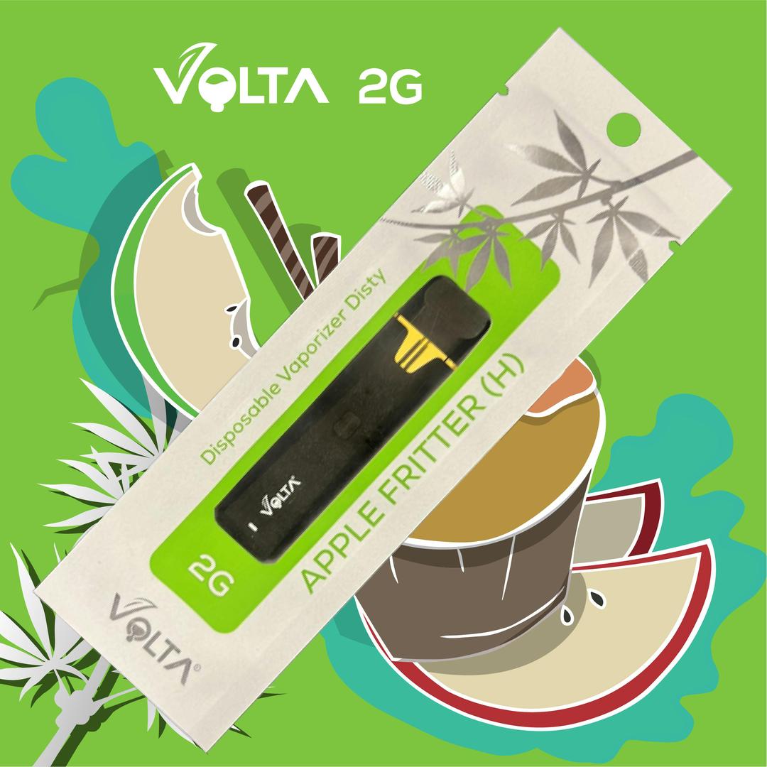 2G Disposable Vaporizer | Anticlog Dual Airflow | Apple Fritter
