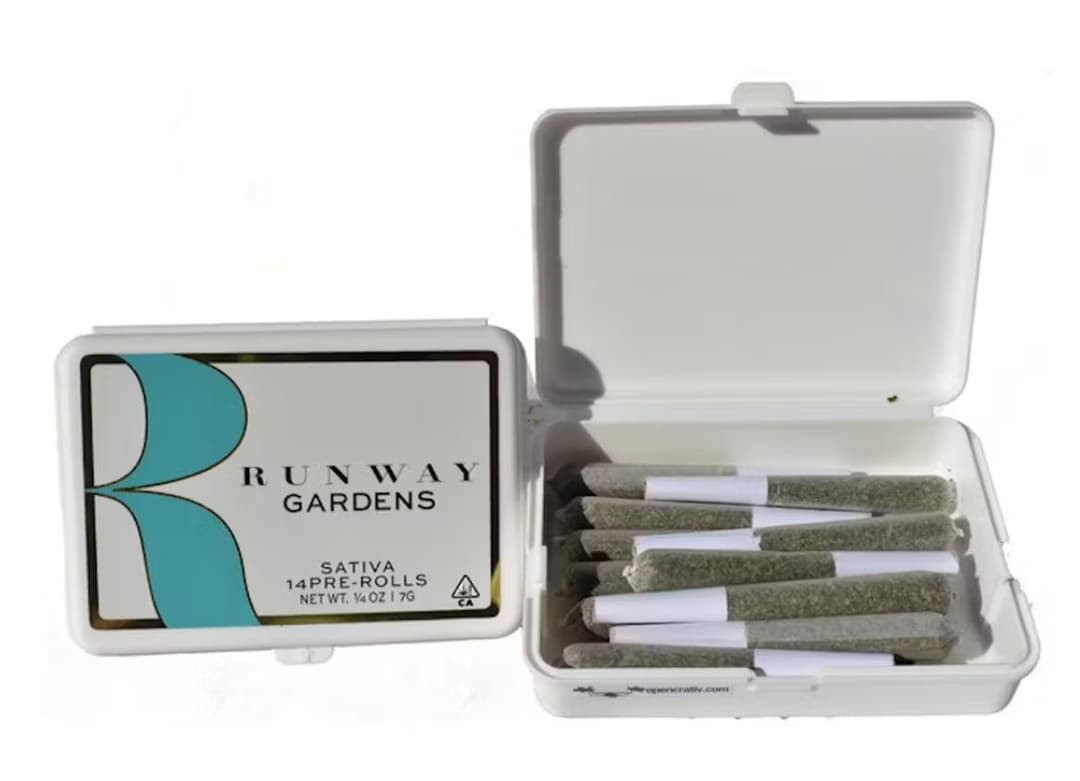 Runway Gardens Pre-Rolls (Tangie) Net Weight 7g (14PK)