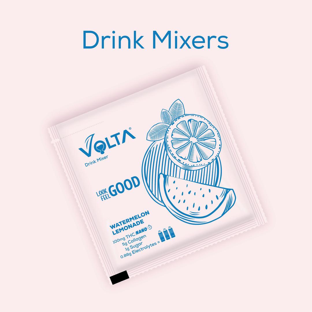 Drink Mixer | 100mg THC | Watermelon Lemonade