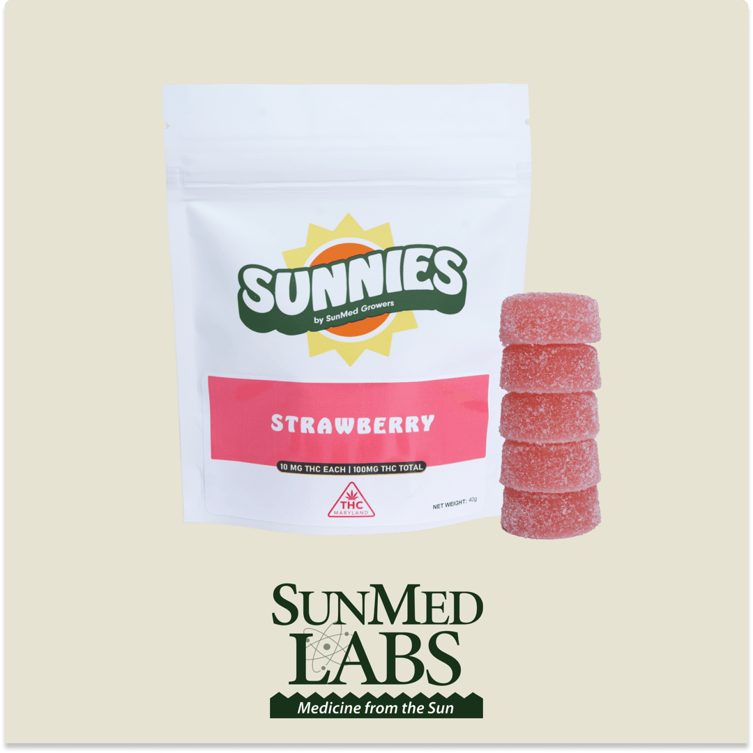 Strawberry Gummies Edible 100mg