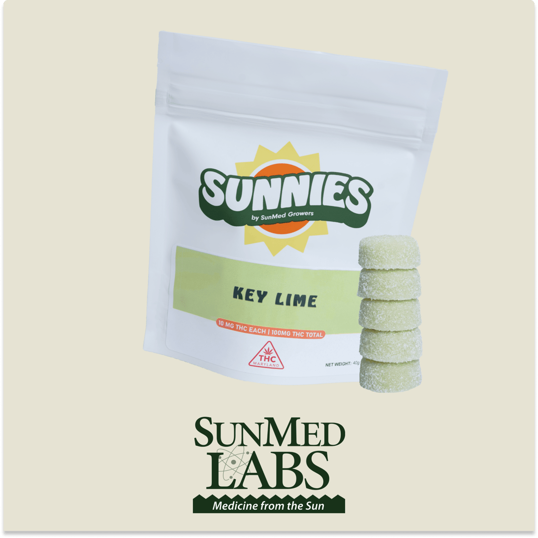 Key Lime Gummies Edible 100mg
