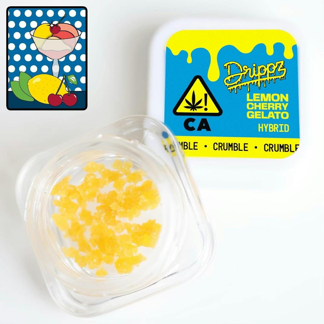 Drippz concentrate - Lemon Cherry Gelato Crumble - 1g