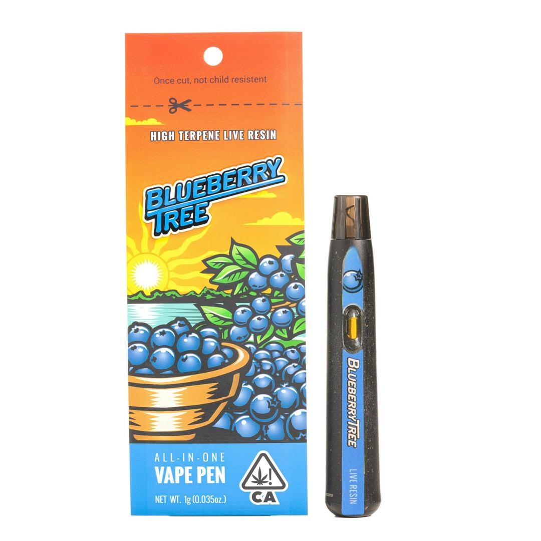 Lemon Tree | Vape | Blueberry Tree | Live Resin Disposable | 1G