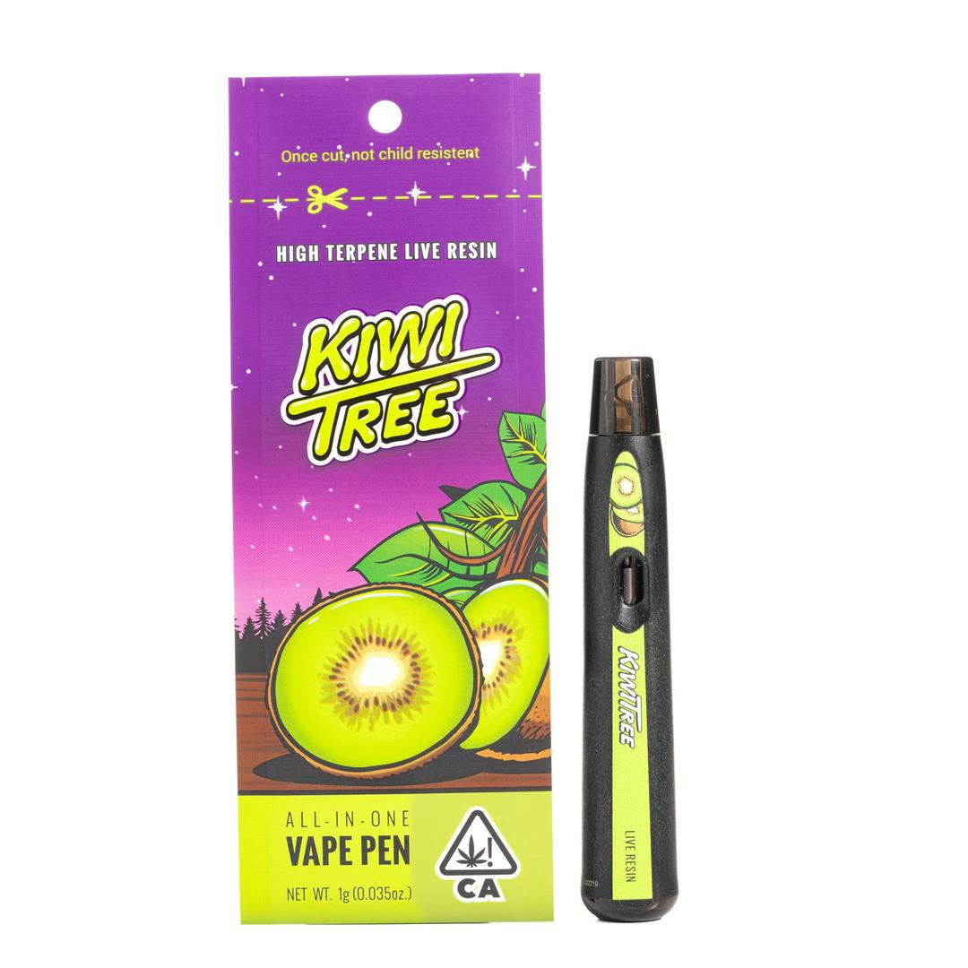 Lemon Tree | Vape | Kiwi Tree | Live Resin Disposable | 1G