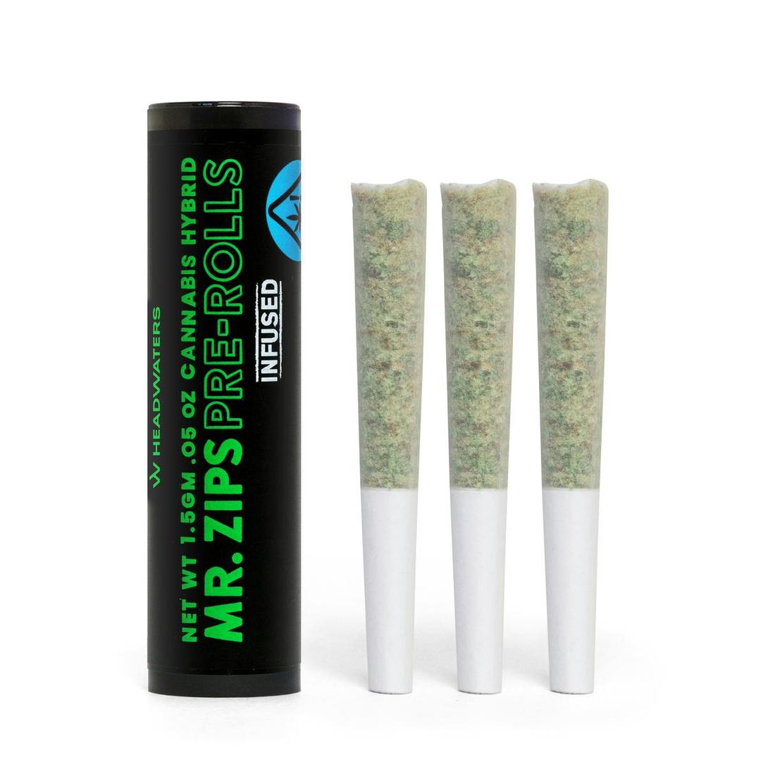 MR. ZIPS | Apples 'n Bananas | 1.5g Infused Prerolls