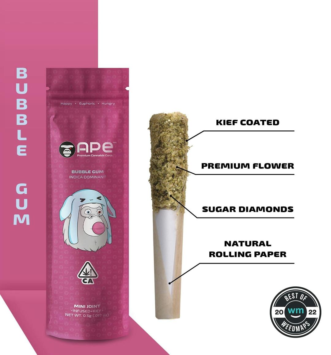 BUBBLE GUM — Infused Joint 0.5g